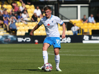 Barrow's Robbie Gotts during the Sky Bet League 2 match between Harrogate Town and Barrow at Wetherby Road in Harrogate, England, on August...