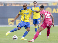 Rafael ''Fali'' Jimenez of Cadiz CF passes the ball during the Liga Hypermotion match between Cadiz CF and CD Tenerife at Nuevo Mirandilla i...