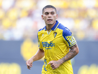 Brian Ocampo of Cadiz CF during the Liga Hypermotion match between Cadiz CF and CD Tenerife at Nuevo Mirandilla in Seville, Spain, on August...