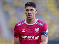 Waldo Rubio of CD Tenerife during the Liga Hypermotion match between Cadiz CF and CD Tenerife at Nuevo Mirandilla in Seville, Spain, on Augu...