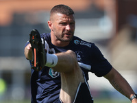 During the Vanarama National League match between Hartlepool United and Braintree Town at Victoria Park in Hartlepool, England, on August 31...