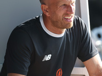 Braintree Town's first team coach, Michael Brothers, during the Vanarama National League match between Hartlepool United and Braintree Town...