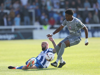 During the Vanarama National League match between Hartlepool United and Braintree Town at Victoria Park in Hartlepool, England, on August 31...