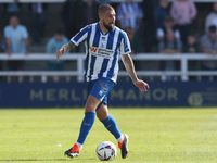 Kieron Freeman of Hartlepool United during the Vanarama National League match between Hartlepool United and Braintree Town at Victoria Park...