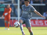 Matt Robinson of Braintree Town is in action during the Vanarama National League match between Hartlepool United and Braintree Town at Victo...