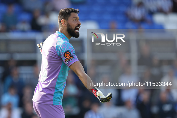 Lucas Covolan of Braintree Town during the Vanarama National League match between Hartlepool United and Braintree Town at Victoria Park in H...