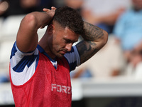 Gary Nadine of Hartlepool United during the Vanarama National League match between Hartlepool United and Braintree Town at Victoria Park in...