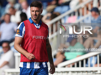 Gary Nadine of Hartlepool United during the Vanarama National League match between Hartlepool United and Braintree Town at Victoria Park in...