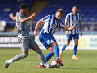 During the Vanarama National League match between Hartlepool United and Braintree Town at Victoria Park in Hartlepool, England, on August 31...