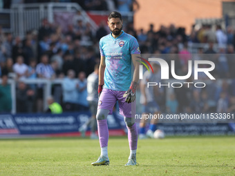 Lucas Covolan of Braintree Town during the Vanarama National League match between Hartlepool United and Braintree Town at Victoria Park in H...