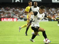 Diego Lopez of Valencia CF during the La Liga match between Valencia CF and Villarreal CF at Mestalla Stadium in Valencia, Spain, on August...