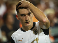 Pepelu, Jose Luis Garcia Vaya, of Valencia CF, during the La Liga match between Valencia CF and Villarreal CF at Mestalla Stadium in Valenci...