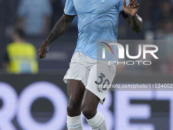 Nuno Albertino Varela Tavares of S.S. Lazio is in action during the Serie A match between Lazio and Milan at Stadio Olimpico in Rome, Italy,...