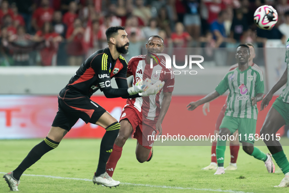 Aris FC Limassol invites Olympiacos Piraeus FC for a friendly match at AlfaMega Stadium in Limassol, Cyprus, on August 10, 2024 