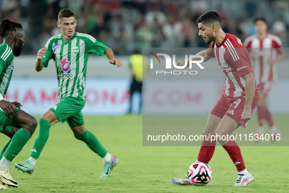 Aris FC Limassol invites Olympiacos Piraeus FC for a friendly match at AlfaMega Stadium in Limassol, Cyprus, on August 10, 2024 