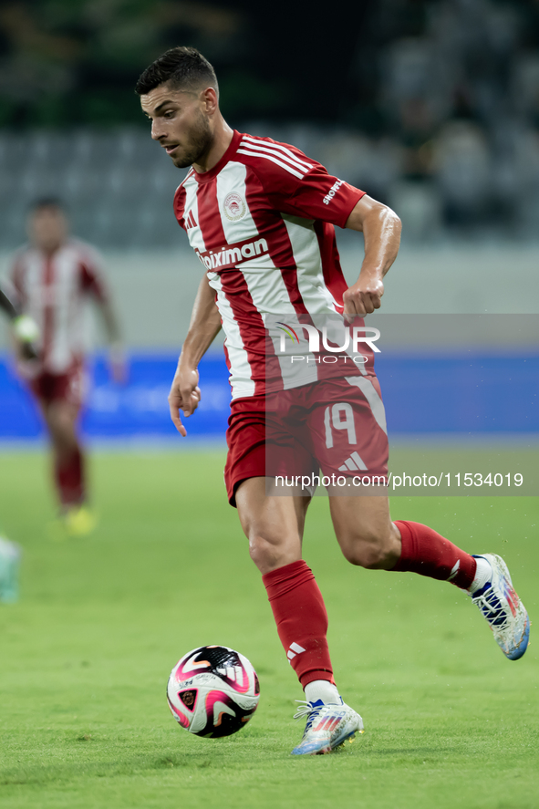 Aris FC Limassol invites Olympiacos Piraeus FC for a friendly match at AlfaMega Stadium in Limassol, Cyprus, on August 10, 2024 