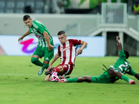 Aris FC Limassol invites Olympiacos Piraeus FC for a friendly match at AlfaMega Stadium in Limassol, Cyprus, on August 10, 2024 (