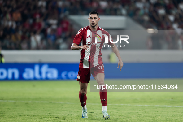 Aris FC Limassol invites Olympiacos Piraeus FC for a friendly match at AlfaMega Stadium in Limassol, Cyprus, on August 10, 2024 