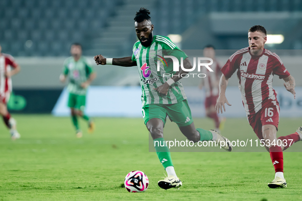 Aris FC Limassol invites Olympiacos Piraeus FC for a friendly match at AlfaMega Stadium in Limassol, Cyprus, on August 10, 2024 