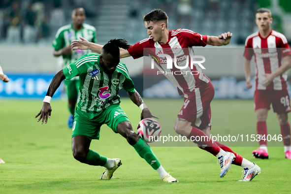 Aris FC Limassol invites Olympiacos Piraeus FC for a friendly match at AlfaMega Stadium in Limassol, Cyprus, on August 10, 2024 