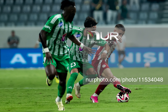 Aris FC Limassol invites Olympiacos Piraeus FC for a friendly match at AlfaMega Stadium in Limassol, Cyprus, on August 10, 2024 