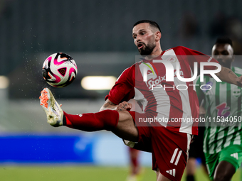 Aris FC Limassol invites Olympiacos Piraeus FC for a friendly match at AlfaMega Stadium in Limassol, Cyprus, on August 10, 2024 (