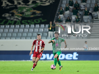 Aris FC Limassol invites Olympiacos Piraeus FC for a friendly match at AlfaMega Stadium in Limassol, Cyprus, on August 10, 2024 (