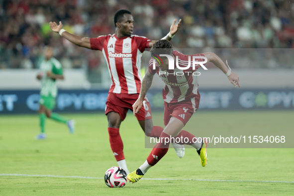 Aris FC Limassol invites Olympiacos Piraeus FC for a friendly match at AlfaMega Stadium in Limassol, Cyprus, on August 10, 2024 