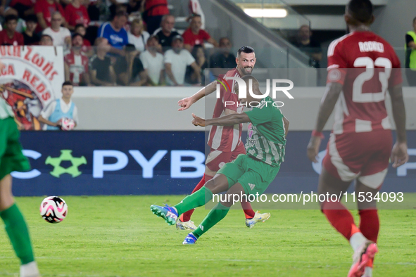 Aris FC Limassol invites Olympiacos Piraeus FC for a friendly match at AlfaMega Stadium in Limassol, Cyprus, on August 10, 2024 