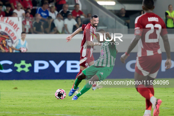 Aris FC Limassol invites Olympiacos Piraeus FC for a friendly match at AlfaMega Stadium in Limassol, Cyprus, on August 10, 2024 