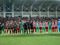 Aris FC Limassol invites Olympiacos Piraeus FC for a friendly match at AlfaMega Stadium in Limassol, Cyprus, on August 10, 2024 (