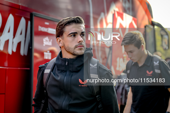 FC Twente player Bart van Rooij during the match Utrecht vs. Twente at Stadium Galgenwaard for the Dutch Eredivisie 4th round season 2024-20...