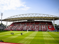 Overview of the stadium during the match Utrecht - Twente at the Stadium Galgenwaard for the Dutch Eredivisie 4th round season 2024-2025 in...