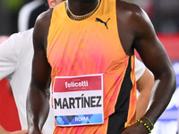 Lazaro MARTINEZ (CUB) competes in Triple Jump Men during the IAAF Wanda Diamond League: Golden Gala Pietro Mennea at Olympic Stadium in Rome...