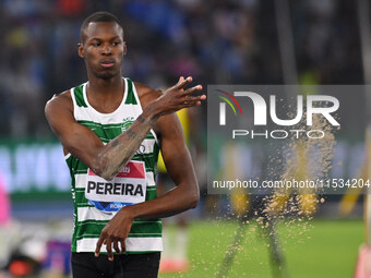 Tiago Pereira (POR) competes in Triple Jump Men during the IAAF Wanda Diamond League: Golden Gala Pietro Mennea at Olympic Stadium in Rome,...