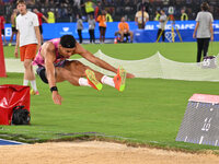 Almir DOS SANTOS (BRA) competes in Triple Jump Men during the IAAF Wanda Diamond League: Golden Gala Pietro Mennea at Olympic Stadium in Rom...