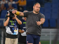 Tomas Stanek (CZE) competes in Shot Put Men during the IAAF Wanda Diamond League: Golden Gala Pietro Mennea at Olympic Stadium in Rome, Ital...