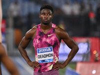 Bryce Deadmon (USA) competes in the 400m Men during the IAAF Wanda Diamond League: Golden Gala Pietro Mennea at Olympic Stadium in Rome, Ita...