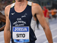 Luca SITO (ITA) competes in the 400m Men during the IAAF Wanda Diamond League: Golden Gala Pietro Mennea at Olympic Stadium in Rome, Italy,...