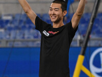 Sanghyeok WOO (KOR) competes in High Jump Men during the IAAF Wanda Diamond League: Golden Gala Pietro Mennea at Olympic Stadium in Rome, It...