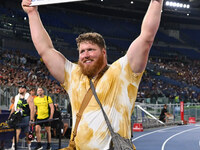 Ryan Crouser (USA) competes in Shot Put Men during the IAAF Wanda Diamond League: Golden Gala Pietro Mennea at Olympic Stadium in Rome, Ital...