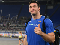 Leonardo Fabbri (ITA) competes in Shot Put Men during the IAAF Wanda Diamond League: Golden Gala Pietro Mennea at Olympic Stadium in Rome, I...