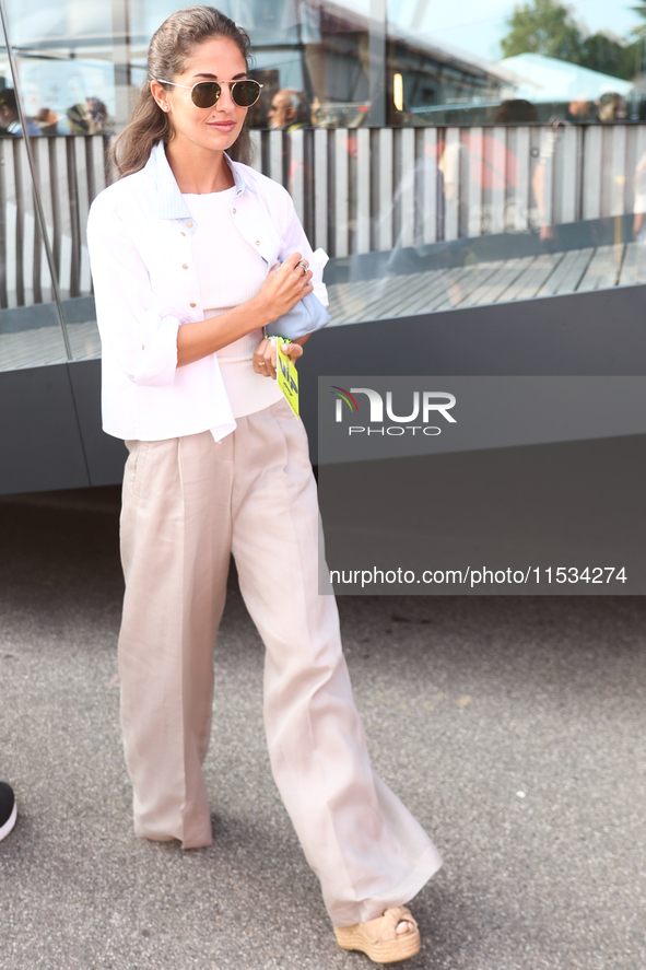 Carmen Montero Mundt before the Formula 1 Italian Grand Prix at Autodromo Nazionale di Monza in Monza, Italy on September 1, 2024. 