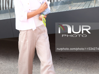 Carmen Montero Mundt before the Formula 1 Italian Grand Prix at Autodromo Nazionale di Monza in Monza, Italy on September 1, 2024. (