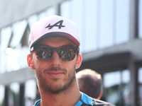 Pierre Gasly of Alpine before the Formula 1 Italian Grand Prix at Autodromo Nazionale di Monza in Monza, Italy on September 1, 2024. (