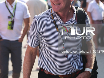 Greg Maffei before the Formula 1 Italian Grand Prix at Autodromo Nazionale di Monza in Monza, Italy on September 1, 2024. (