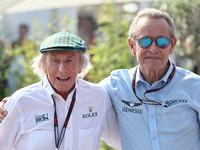 Jackie Stewart and Jacky Ickx before the Formula 1 Italian Grand Prix at Autodromo Nazionale di Monza in Monza, Italy on September 1, 2024....