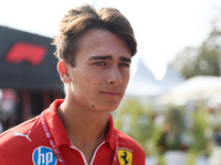 Dino Beganovic before the Formula 1 Italian Grand Prix at Autodromo Nazionale di Monza in Monza, Italy on September 1, 2024. (