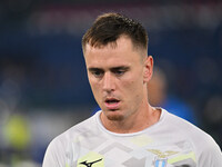 Patric of S.S. Lazio during the third day of the Serie A Championship between S.S. Lazio and A.C. Milan at the Olympic Stadium in Rome, Ital...