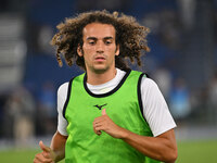 Matteo Guendouzi of S.S. Lazio during the 3rd day of the Serie A Championship between S.S. Lazio and A.C. Milan at the Olympic Stadium in Ro...